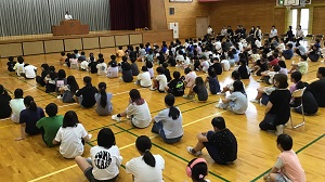 20250825夏休み明け集会